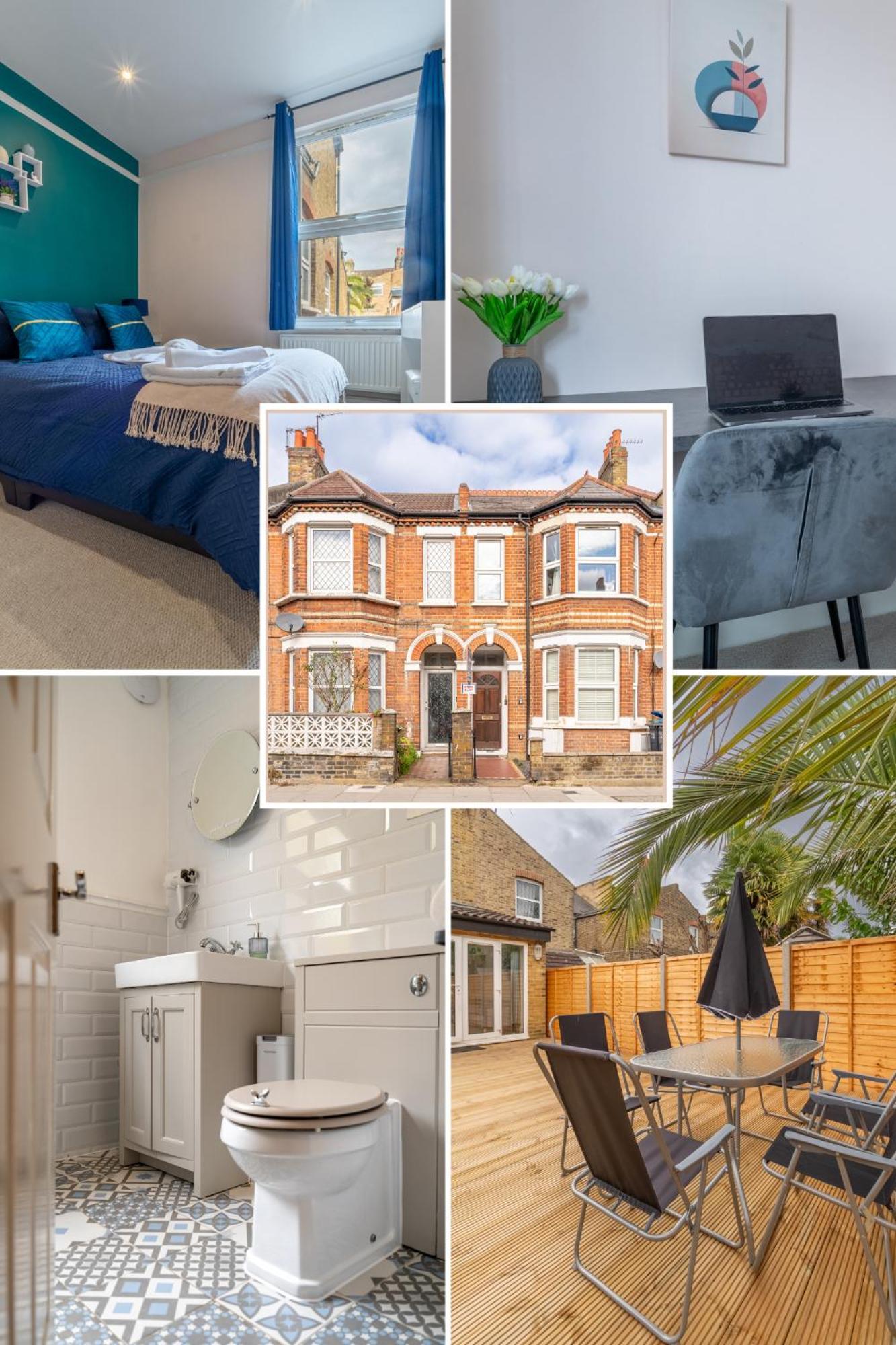 Beautiful 2 Bedroom With Private Garden In Wimbledon - Minutes From Central London Exteriör bild